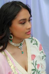 The Aarohi set ( emerald green)